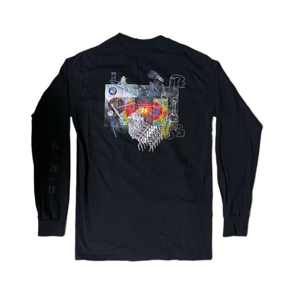 SOLD - 710 Labs 420 Long Sleeve Pocket Tee